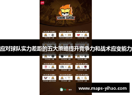 应对球队实力差距的五大策略提升竞争力和战术应变能力